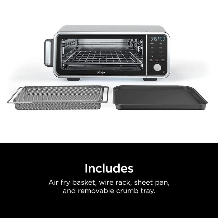 Ninja Air Fry Countertop 8-in-1 Oven,Flip Up & Away Capability for
