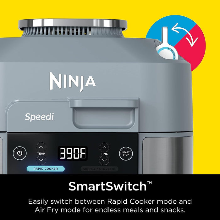 Ninja 6 Quart Speedi 12-in-1 Rapid Cooker and Air Fryer - Factory Refurbished
