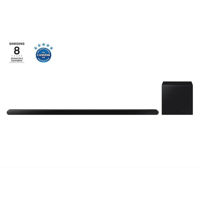 Samsung UN75CU7000 75" Crystal UHD 4K Smart TV (2023) w/ 3.2.1ch Soundbar Black