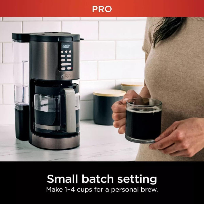 STAINLESS - Ninja Programmable XL 14-Cup Coffee Maker PRO.