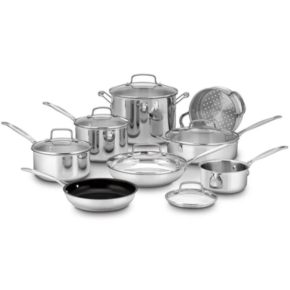 Cuisinart Chef&s Classic Stainless Stockpot with Cover 10 Quart