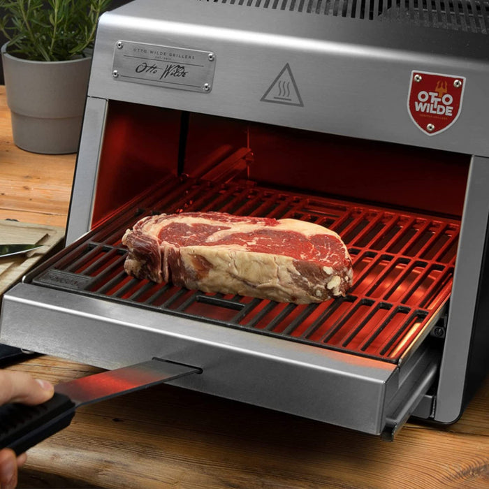 GrillPro 1500-Watt Stainless Steel Electric Grill in the Electric Grills  department at