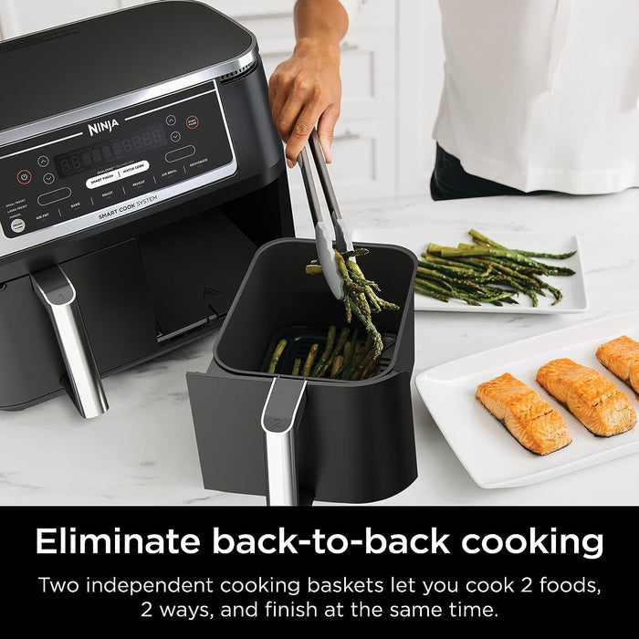 Save $120 on Ninja's 10-qt. 6-in-1 dual-basket air fryer for holiday