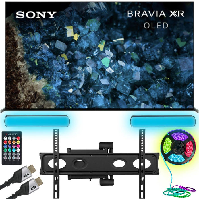 Sony BRAVIA XR 83" A80L OLED 4K HDR Smart TV 2023 with TV Wall Mounting Bundle