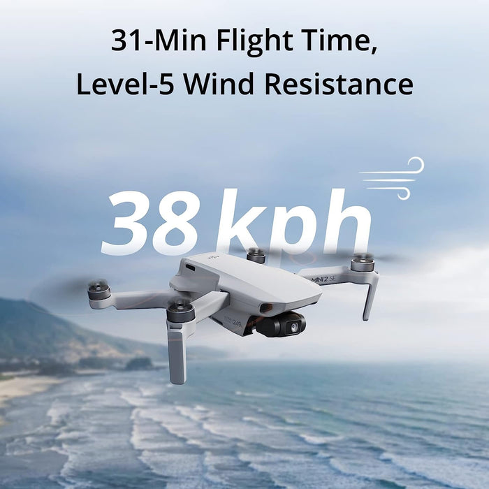 DJI Mini 2 SE Drone Fly More Combo with RC-N1 Remote + CPS Extended Warranty Bundle