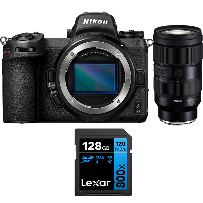 Nikon Z 6 II 4k Video Mirrorless Camera (Body only) Black 1659 - Best Buy