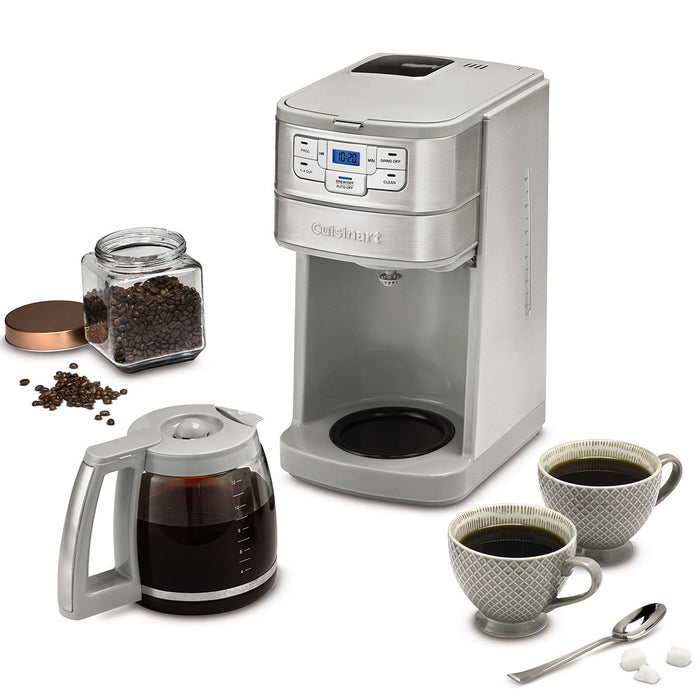 Cuisinart Automatic Grind and Brew 12Cup Coffeemaker, Stainless Steel