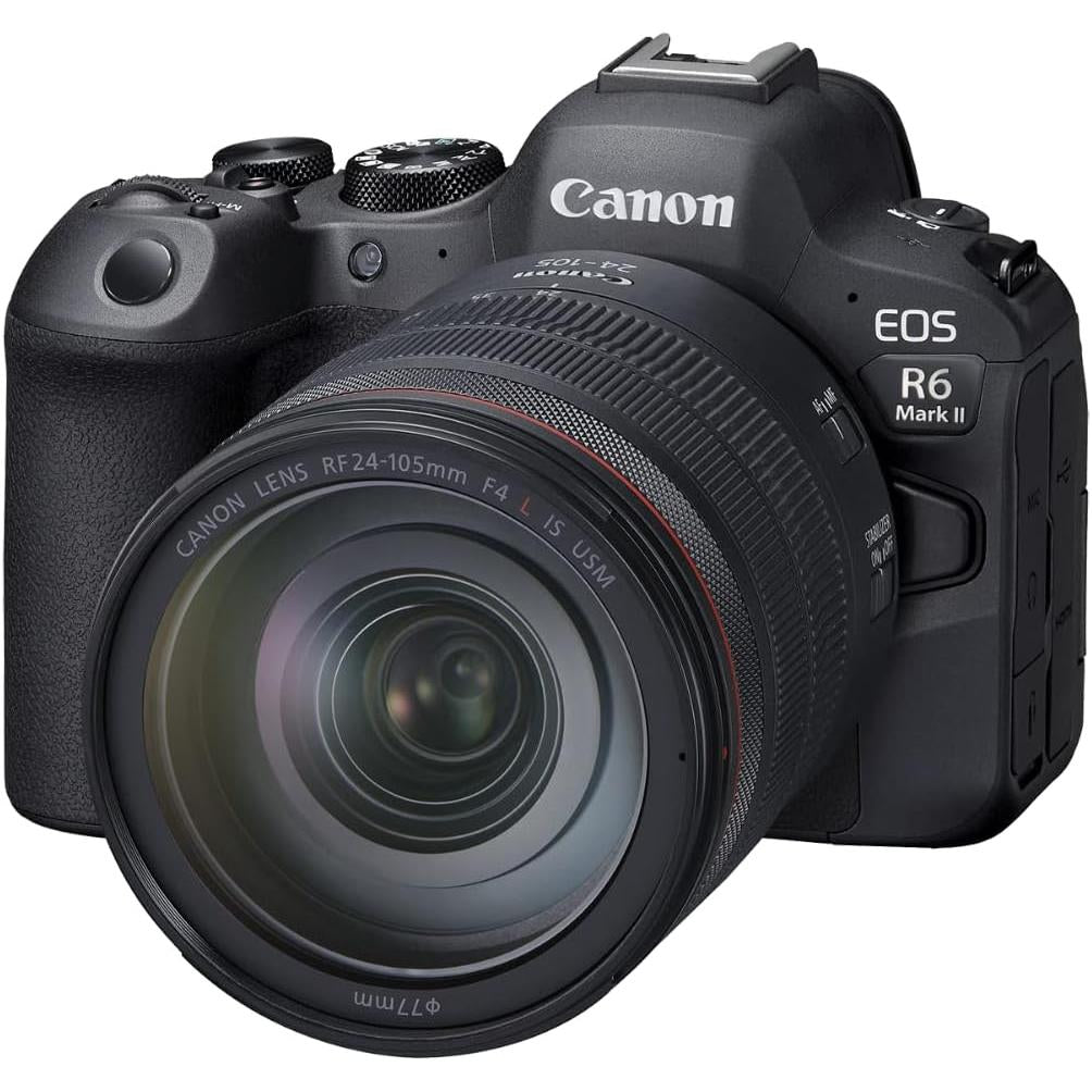 Canon Eos R6 Mark II Mirrorless Camera with RF 24-105mm f/4 L Is USM Lens