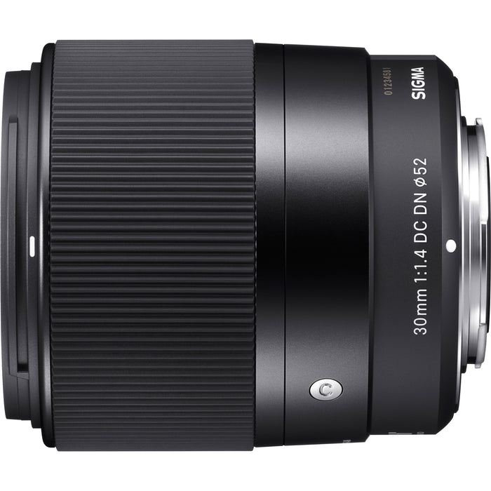 Sigma 30mm F1.4 DC DN Contemporary Lens Kit for Sony E-Mount Mirrorless  Cameras Bundle