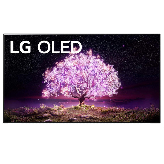 LG OLED55C1PUB 55" 4K Smart OLED TV w/ AI ThinQ (Factory Refurbished- No Stand)