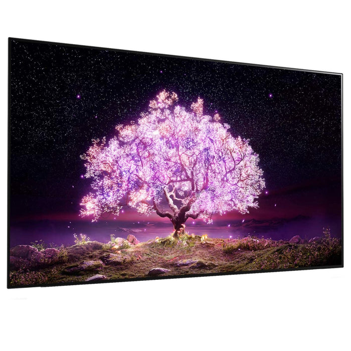 LG OLED55C1PUB 55" 4K Smart OLED TV w/ AI ThinQ (Factory Refurbished- No Stand)