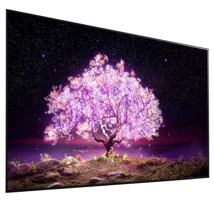 LG OLED55C1PUB 55" 4K Smart OLED TV w/ AI ThinQ (Factory Refurbished- No Stand)