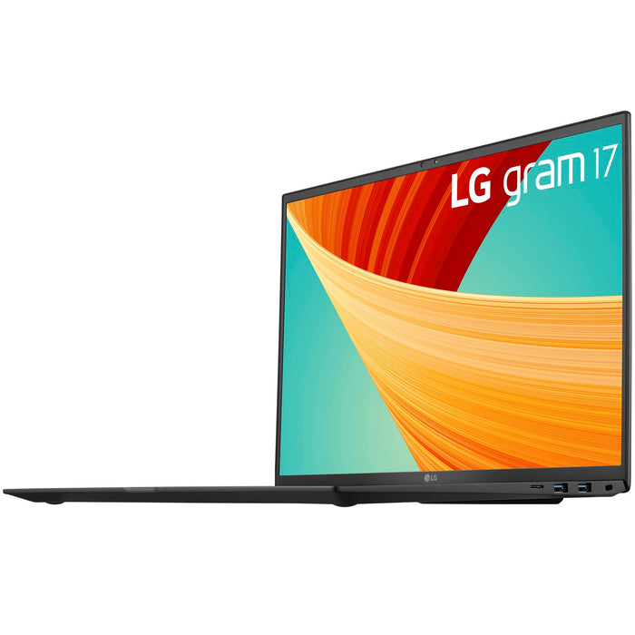 LG Gram 17ZB90R 17" Lightweight Laptop,16GB RAM/512GB SSD, Black Refurbished