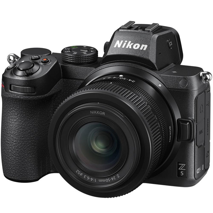 Nikon Z5 Mirrorless Camera + 24-50mm Lens + 1TB SSD + 2x 12GB Card + Card Reader