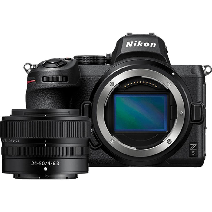 Nikon Z5 Mirrorless Camera + 24-50mm Lens + 1TB SSD + 2x 12GB Card + Card Reader