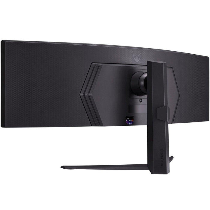 LG 45GR75DCB 45-inch Ultragear Curved Monitor, 3-Way Adjustable Stand - Refurbished