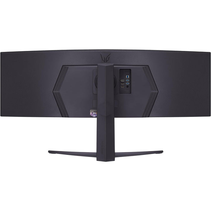 LG 45GR75DCB 45-inch Ultragear Curved Monitor, 3-Way Adjustable Stand - Refurbished