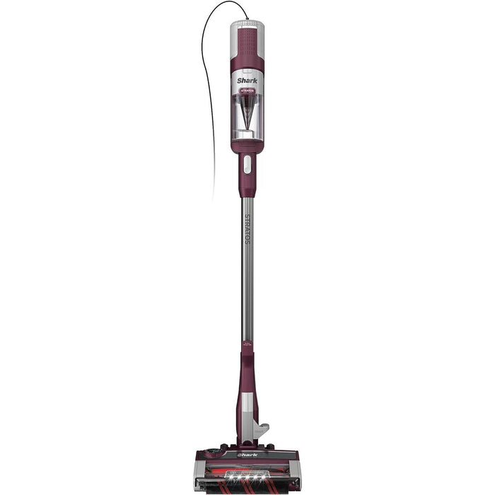 Shark Stratos HZ3000 Ultralight Corded Stick Vacuum - Red Plum (Refurbished)