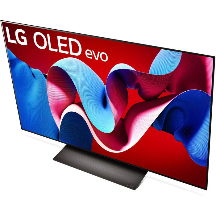 LG 48 Inch Class OLED evo C4 Series Smart TV 4K Processor (2024)