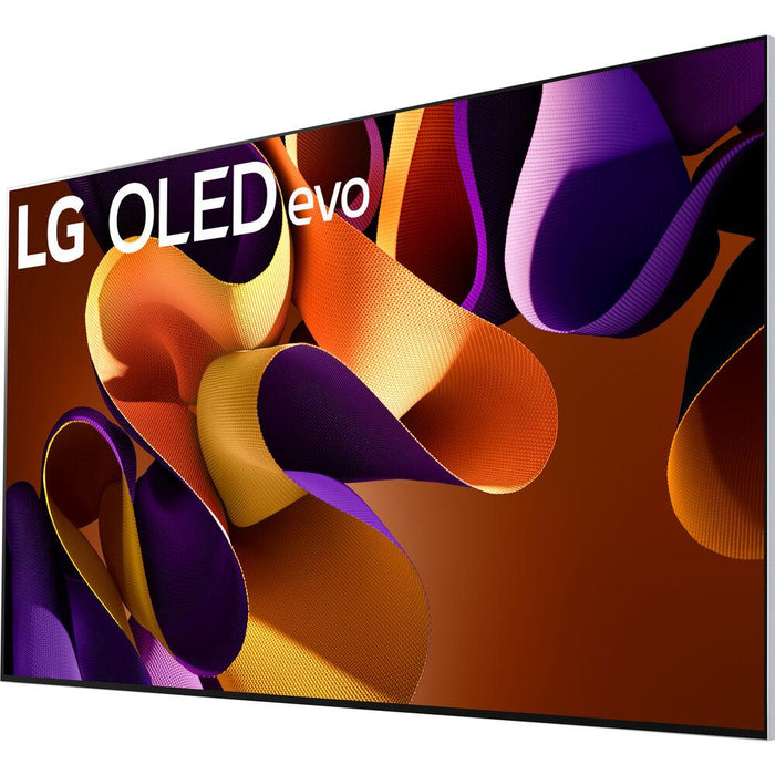 LG 83" OLED evo G4 Series Smart TV 4K HDR (2024) w/ 2 YR Extended Warranty Bundle