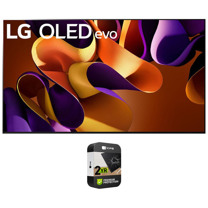 LG 83" OLED evo G4 Series Smart TV 4K HDR (2024) w/ 2 YR Extended Warranty Bundle