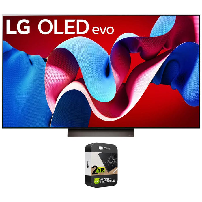 LG 77&quot; OLED evo C4 Series Smart TV 4K (2024) w/ 2 YR Extended Warranty