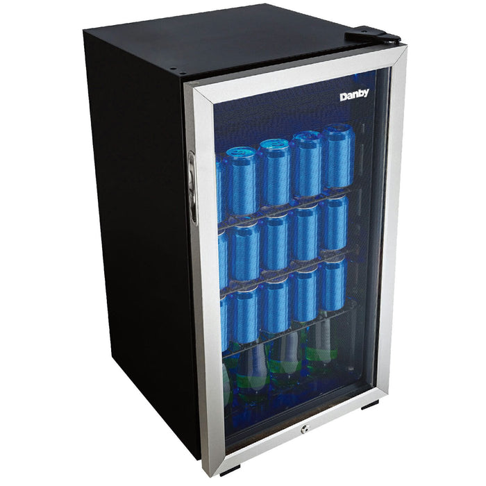 DANBY 3.1 cu. ft. Free-Standing Beverage Center + 2 Year CPS Protection Pack